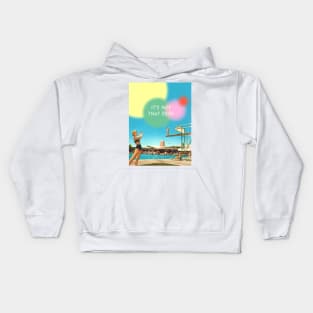 It's not that deep (vintage motel) Kids Hoodie